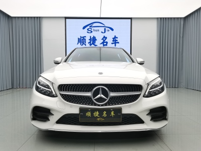 2021年6月 奔馳 奔馳C級(jí) C 200 L 時(shí)尚型運(yùn)動(dòng)版圖片