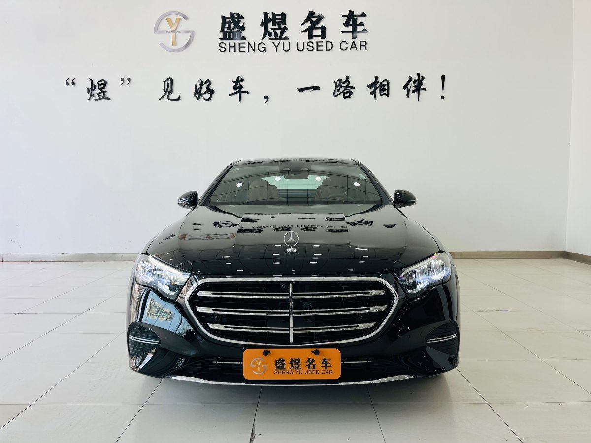 奔馳 奔馳E級  2025款 改款 E 300 L 豪華型圖片