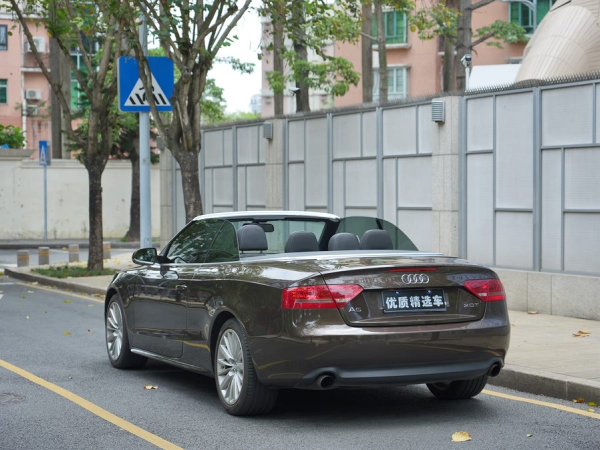 奧迪 奧迪A5  2010款 2.0TFSI Cabriolet圖片
