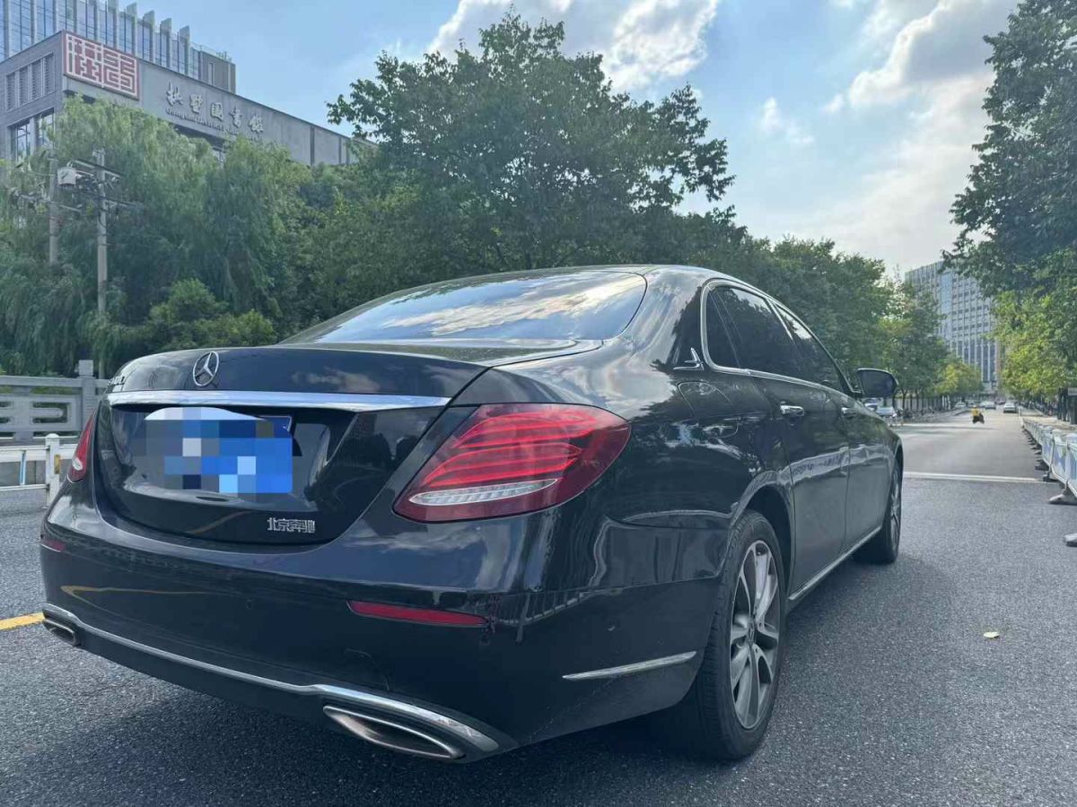 2017年11月奔馳 奔馳E級  2017款 E 320 L 4MATIC