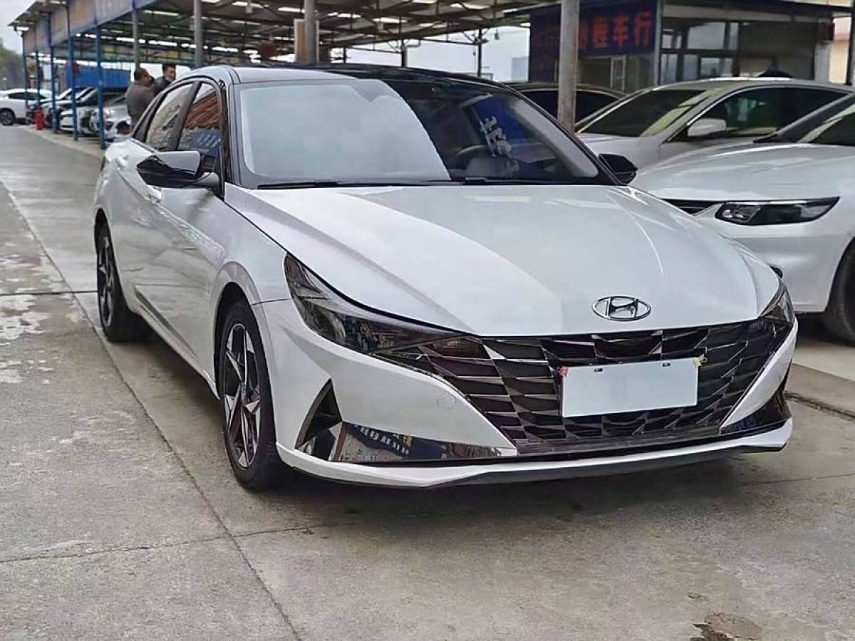 現(xiàn)代 伊蘭特  2022款 1.5L CVT GLX精英版圖片