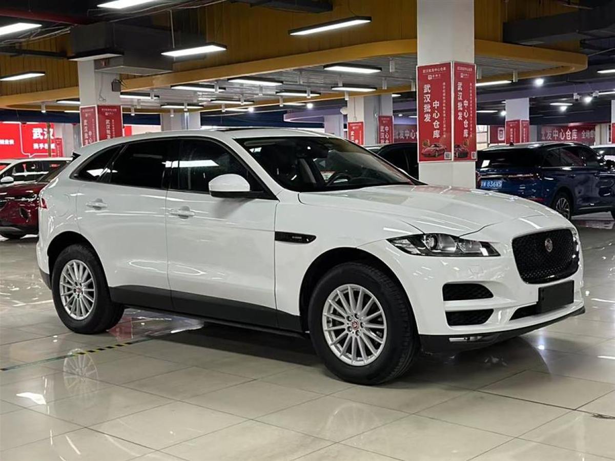 捷豹 F-PACE  2018款 2.0T 四驅都市尊享版圖片