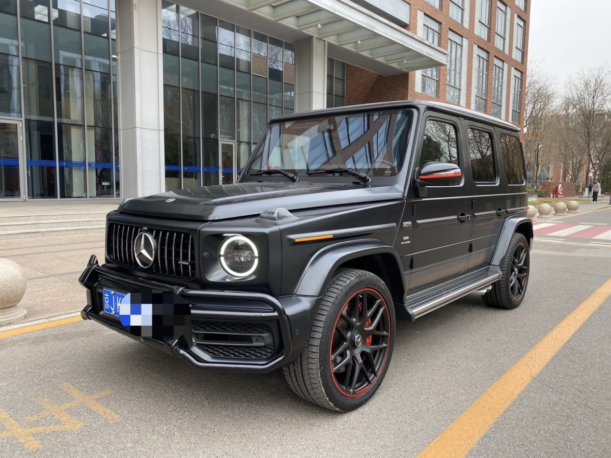 2019年10月奔馳 奔馳G級AMG  2019款  改款 AMG G 63 先型特別版