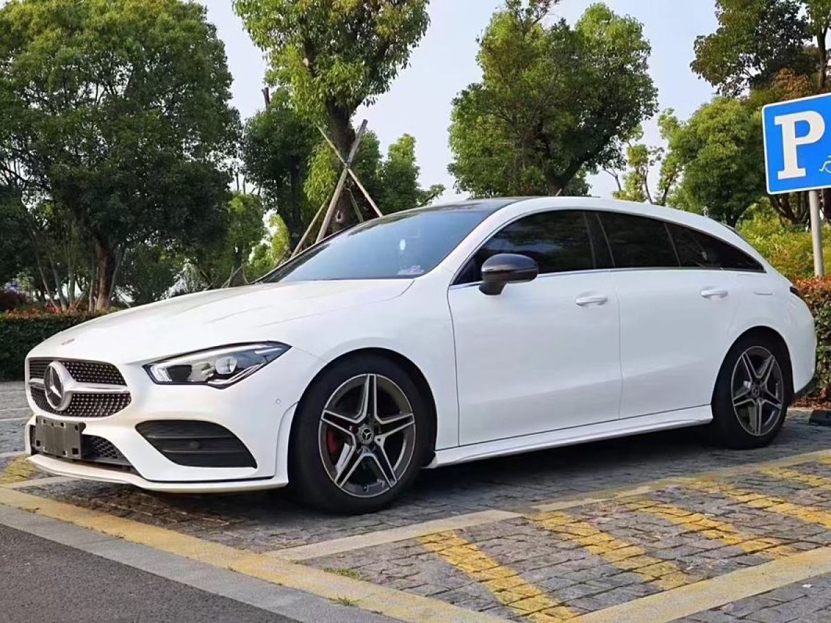 奔馳 奔馳CLA級  2022款 改款 CLA 200 獵跑車圖片