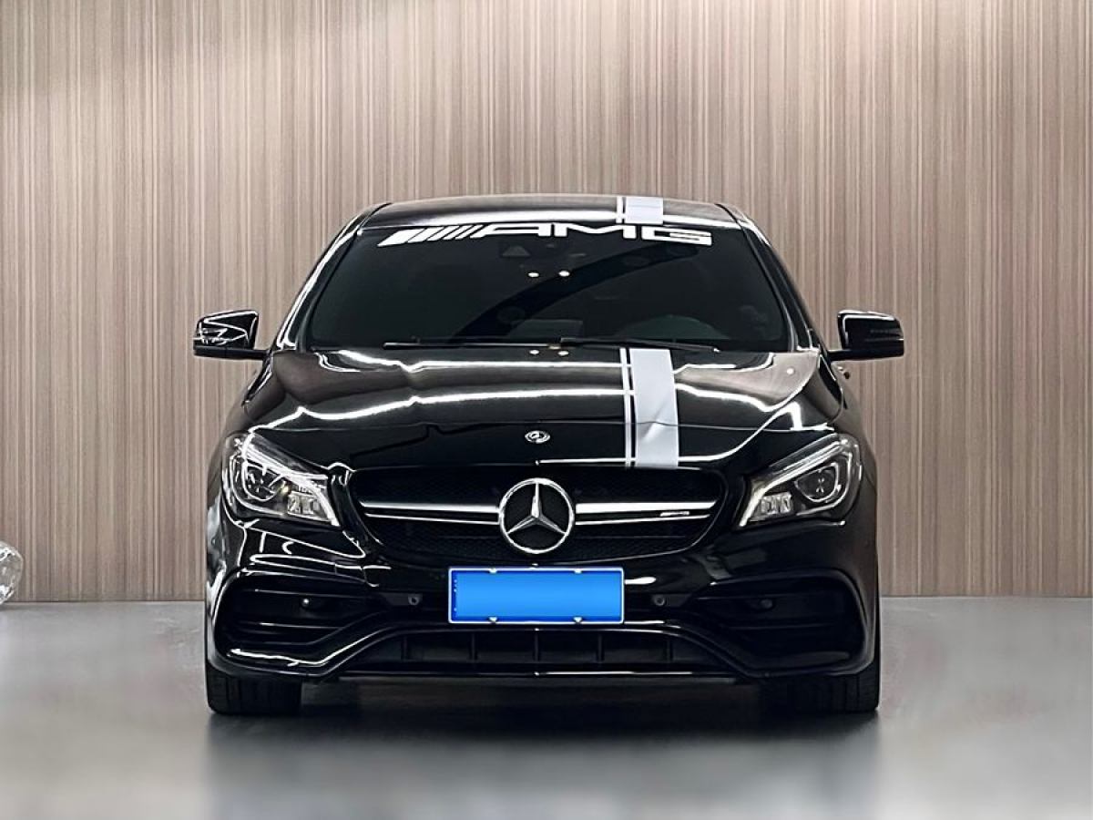 奔馳 奔馳CLA級AMG  2017款 改款 AMG CLA 45 4MATIC圖片