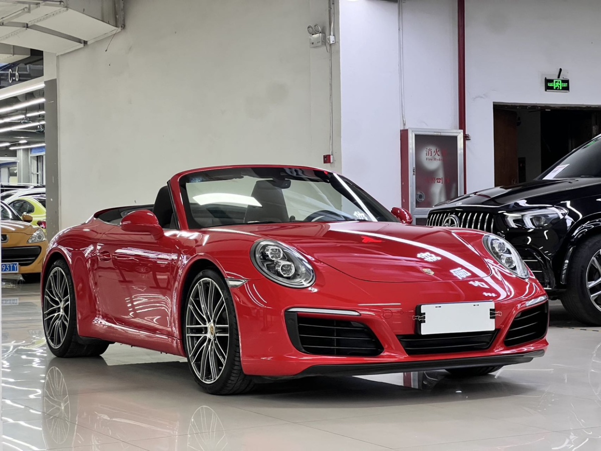 保時(shí)捷 911  2016款 Carrera Cabriolet 3.0T圖片