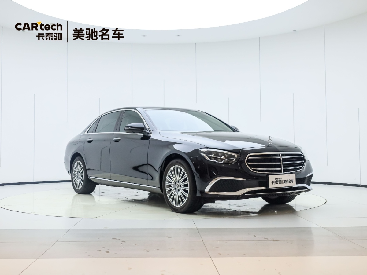 奔馳 奔馳E級  2021款 改款 E 300 L 時(shí)尚型圖片