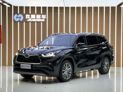 2023年7月 豐田 漢蘭達(dá) 2.5L智能電混雙擎兩驅(qū)尊貴版 7座圖片