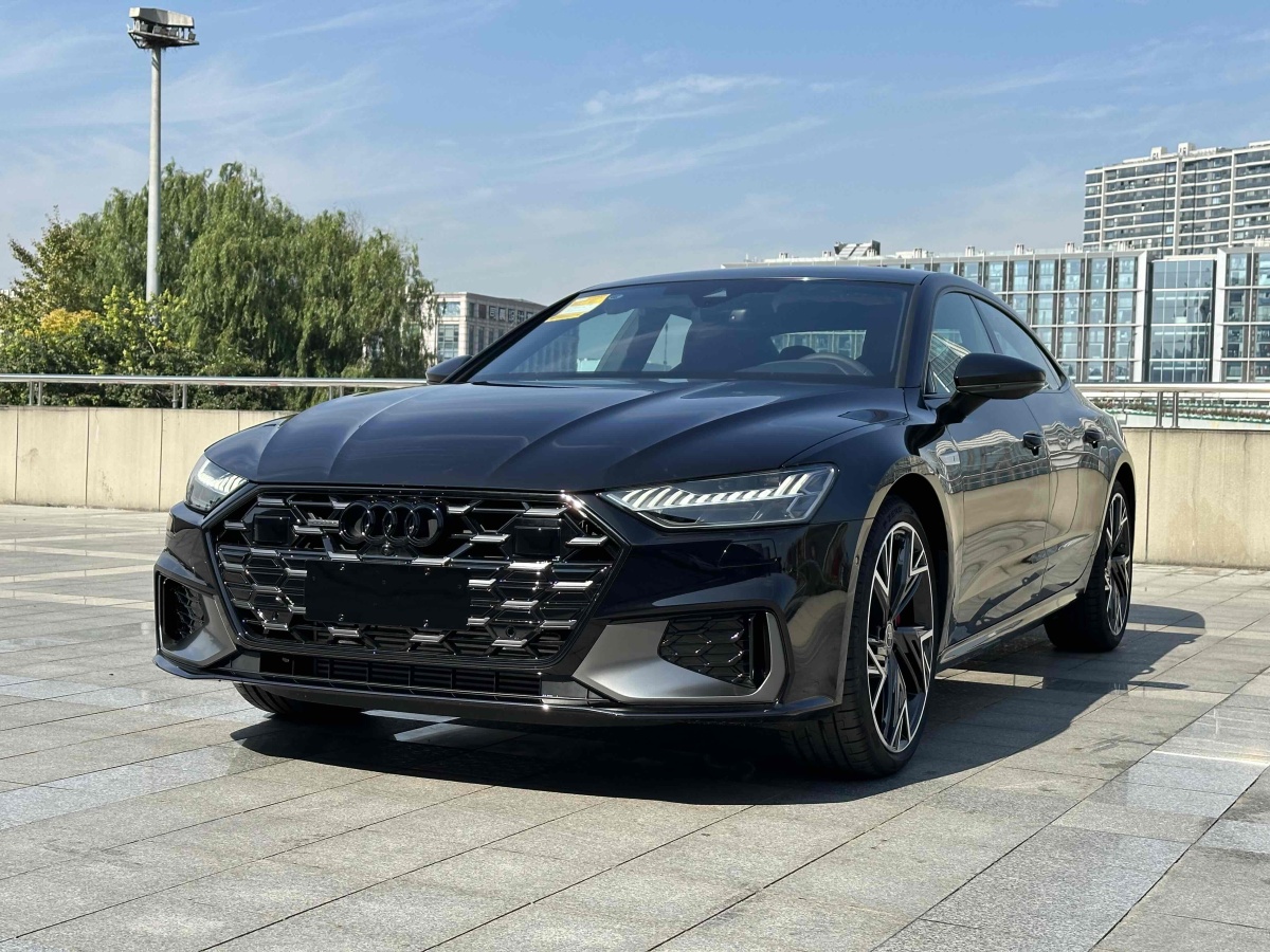 奧迪 奧迪A7L  2024款 45 TFSI quattro S-line 黑武士版圖片