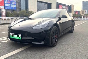Model 3 特斯拉 后輪驅(qū)動(dòng)版