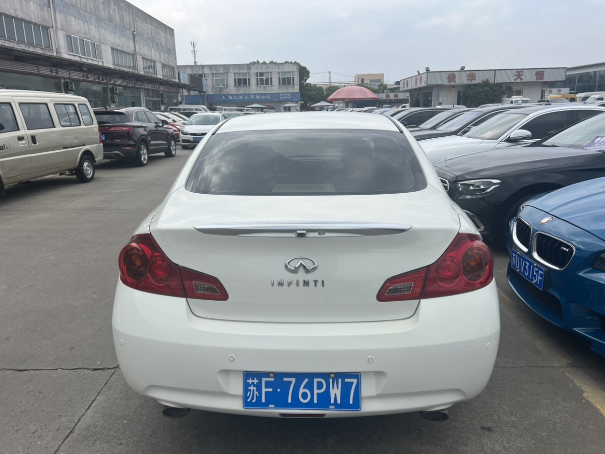 2012年5月英菲尼迪 G系  2010款 G25 Sedan 豪華運動版