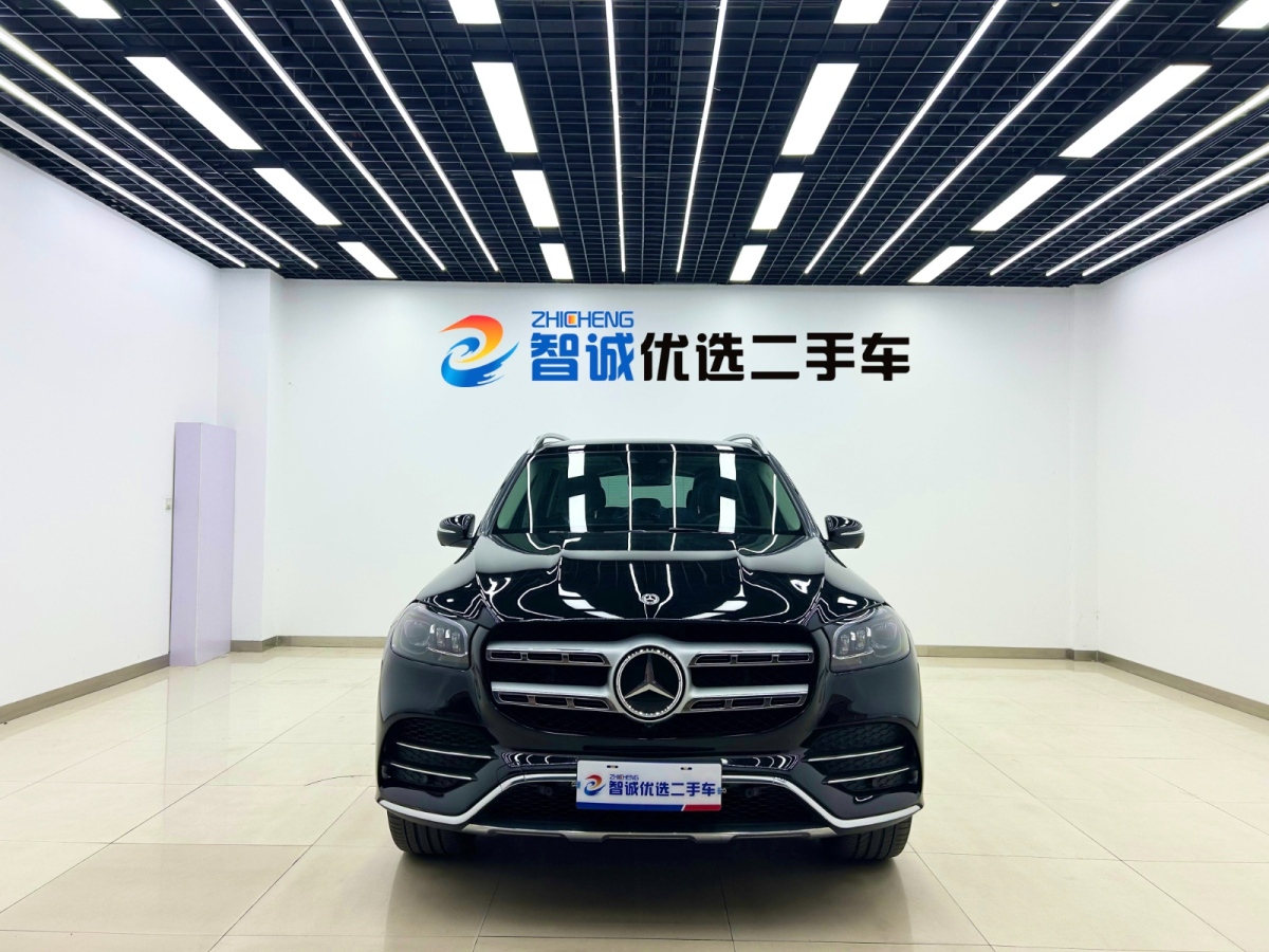 奔馳 奔馳GLS  2021款 GLS 450 4MATIC 時(shí)尚型圖片