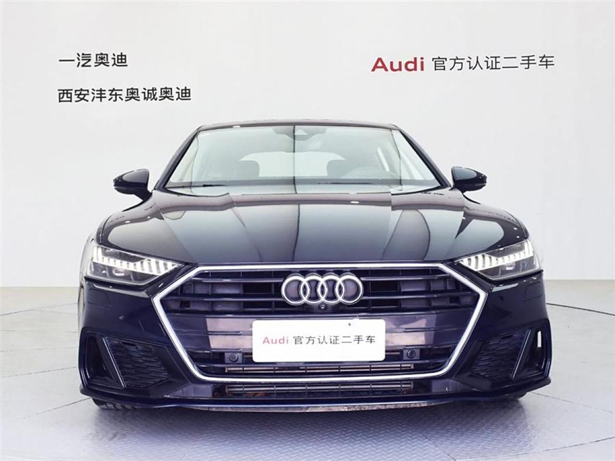 2022年1月奧迪 奧迪A7  2021款 45 TFSI 臻選型