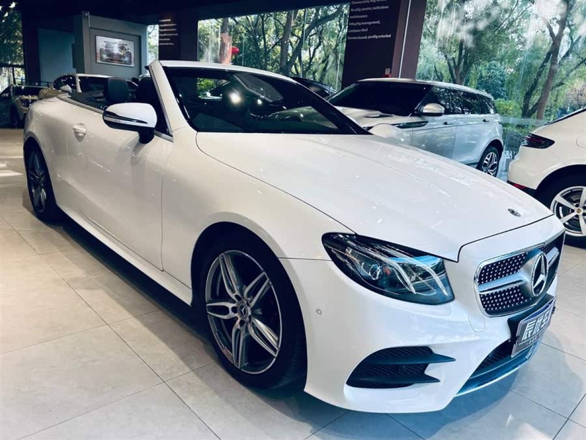 奔馳 奔馳E級  2018款 E 200 4MATIC 敞篷轎跑車圖片