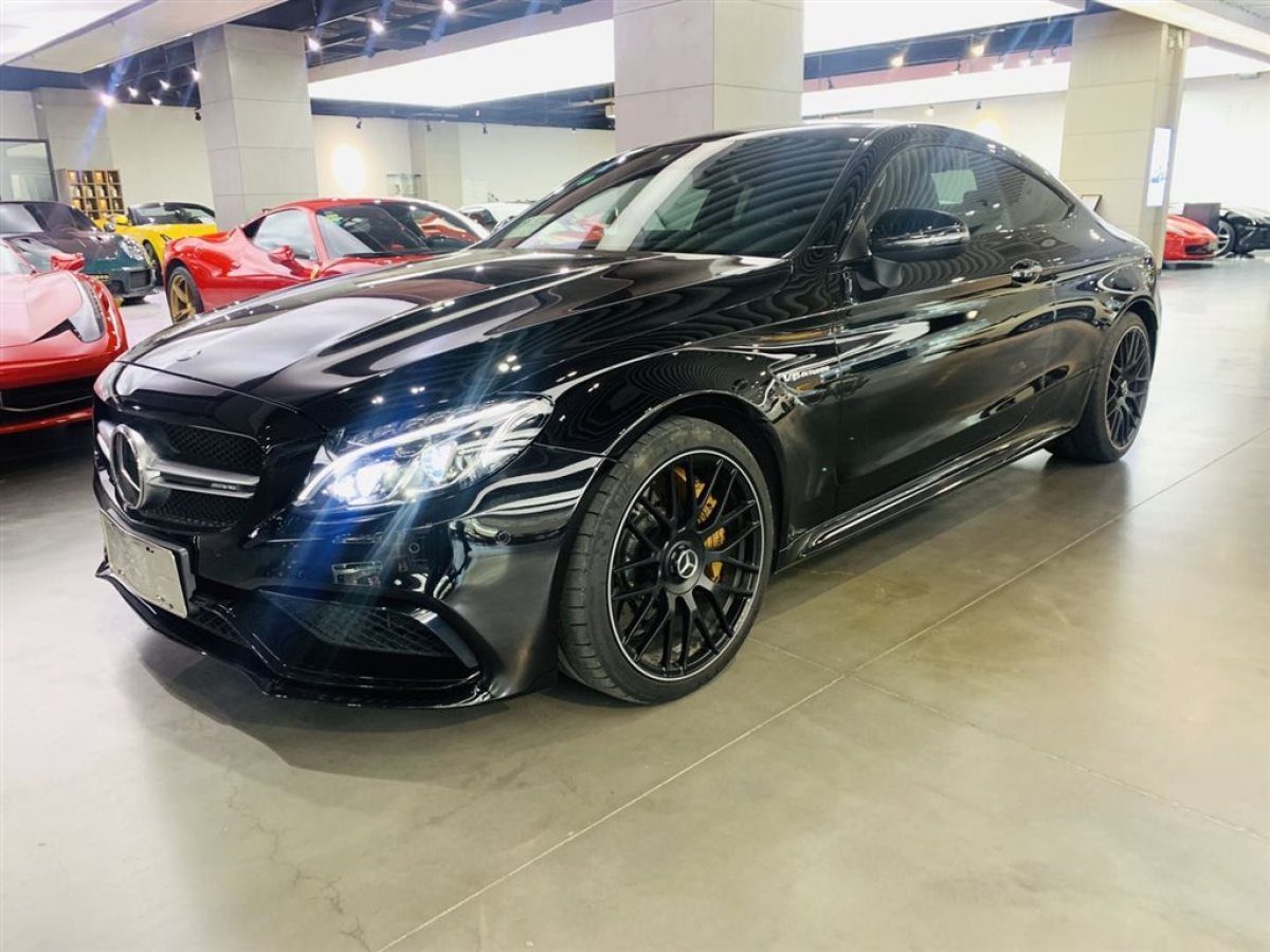 【上海】2018年05月 奔驰 奔驰c级amg 2016款 amg c 63 s coupe 自动