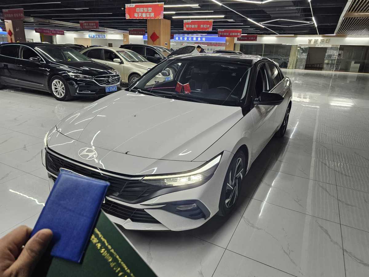 現(xiàn)代 伊蘭特  2022款 1.5L CVT GLX精英版圖片