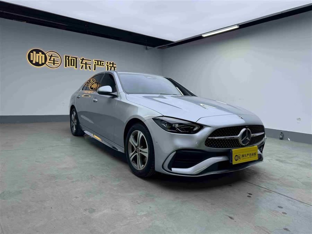 奔馳 奔馳C級  2022款 改款 C 200 L 運動版圖片