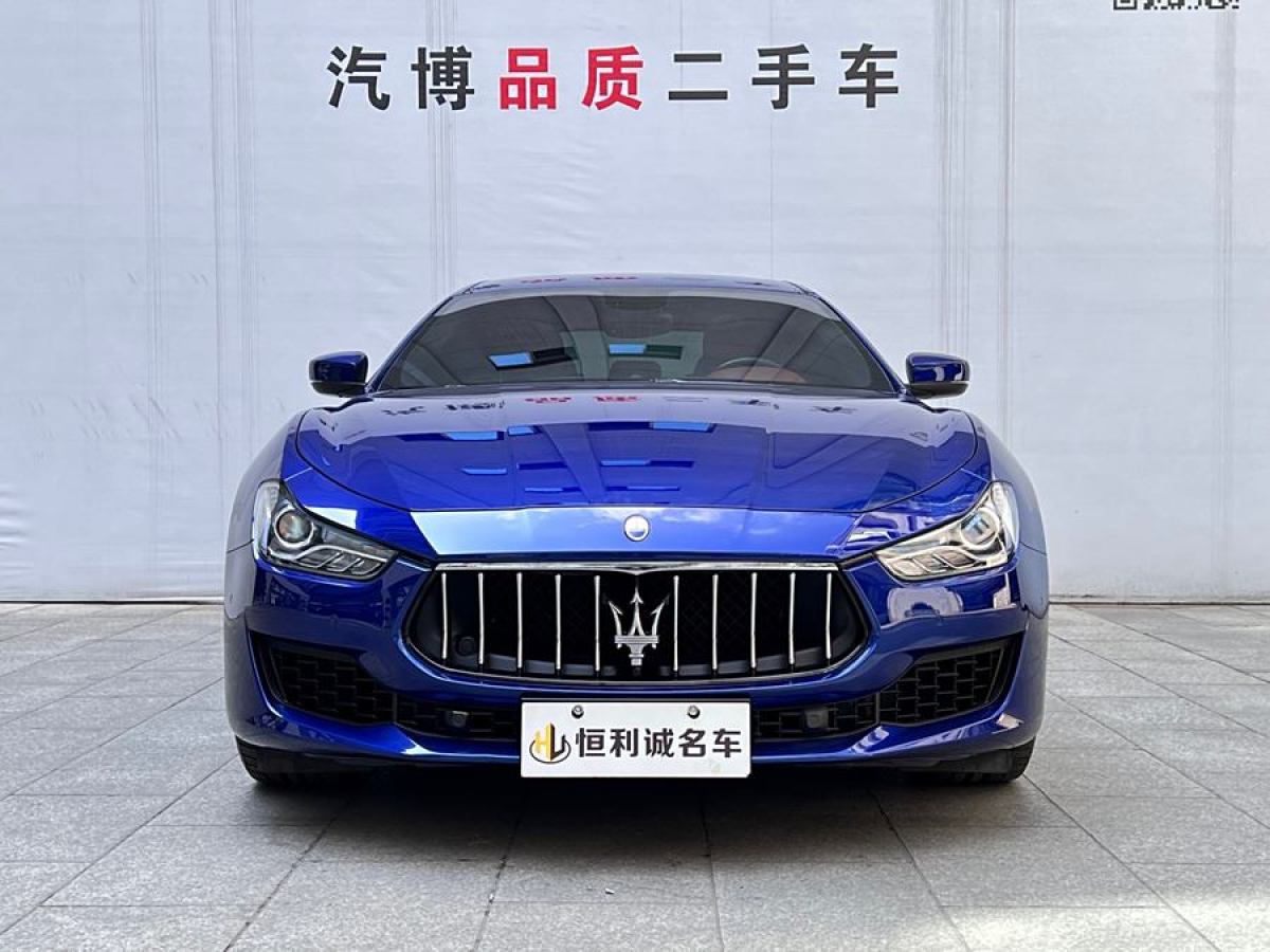 瑪莎拉蒂 Ghibli  2019款 3.0T 350Hp 標(biāo)準(zhǔn)版 國VI圖片