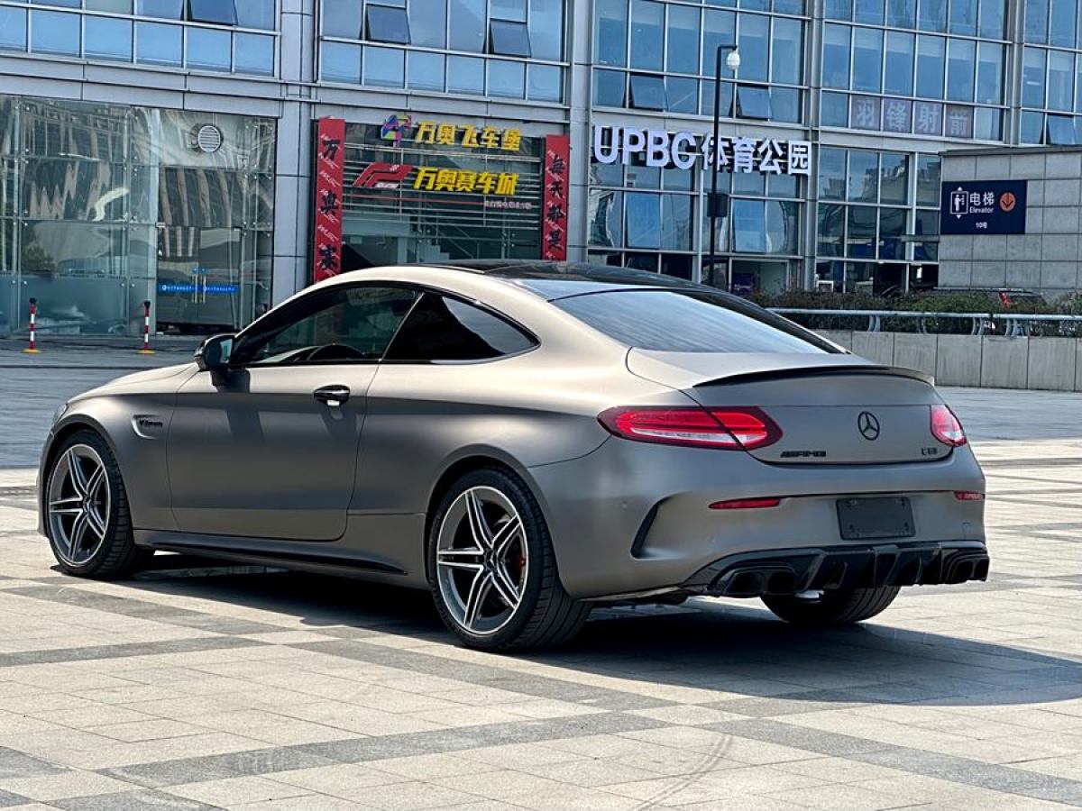 2019年10月奔馳 奔馳C級AMG  2019款 AMG C 63 轎跑車