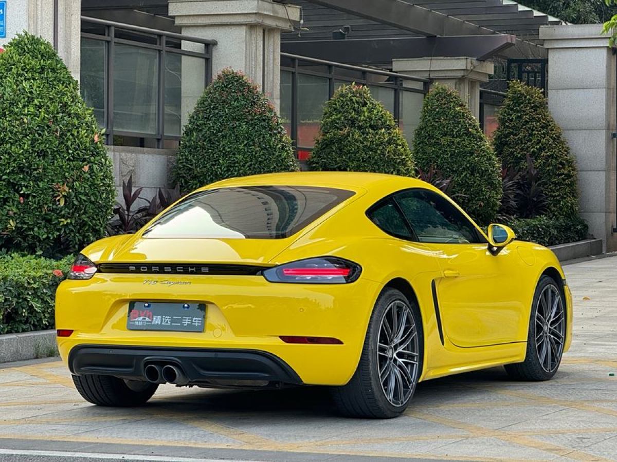 保時(shí)捷 718  2016款 Cayman 2.0T圖片