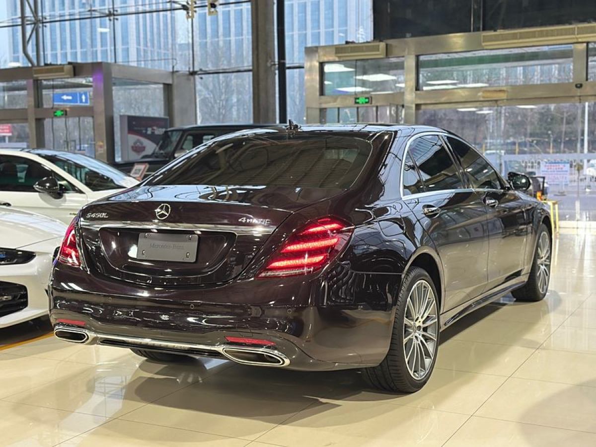 2019年3月奔馳 奔馳S級  2019款 S 450 L 4MATIC