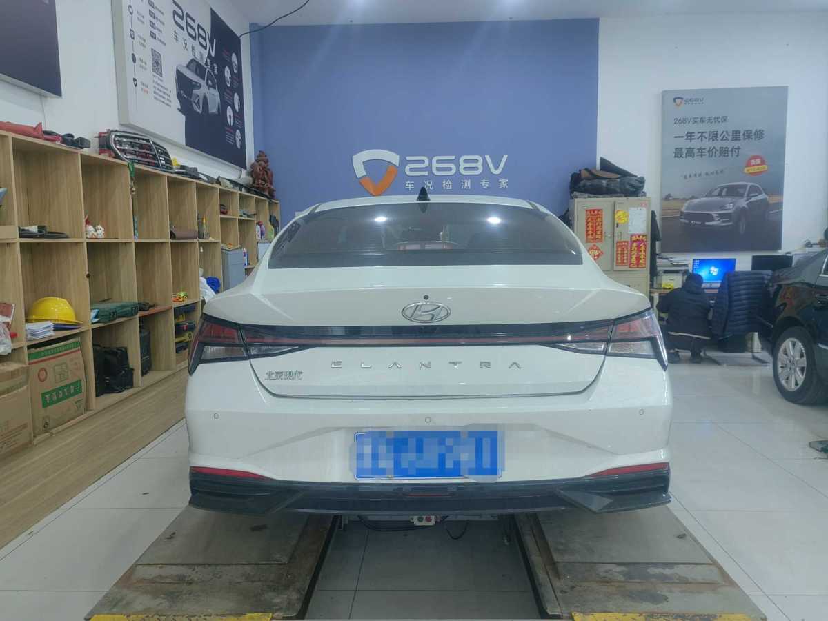 現(xiàn)代 伊蘭特  2021款 1.5L LUX尊貴版圖片