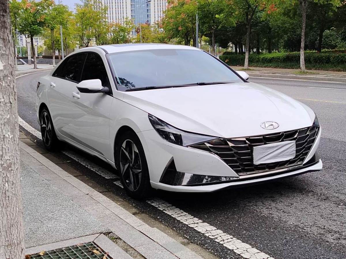 2022年1月現(xiàn)代 伊蘭特  2022款 1.5L CVT GLX精英版