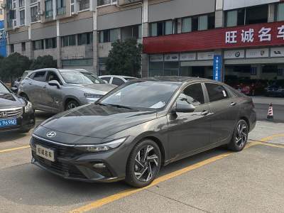 2023年11月 現(xiàn)代 伊蘭特 1.5L CVT GLX精英版圖片