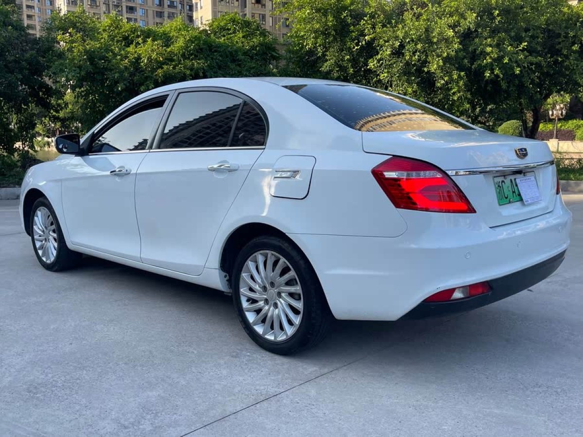 吉利 帝豪新能源  2017款 三廂 EV300 精英型圖片