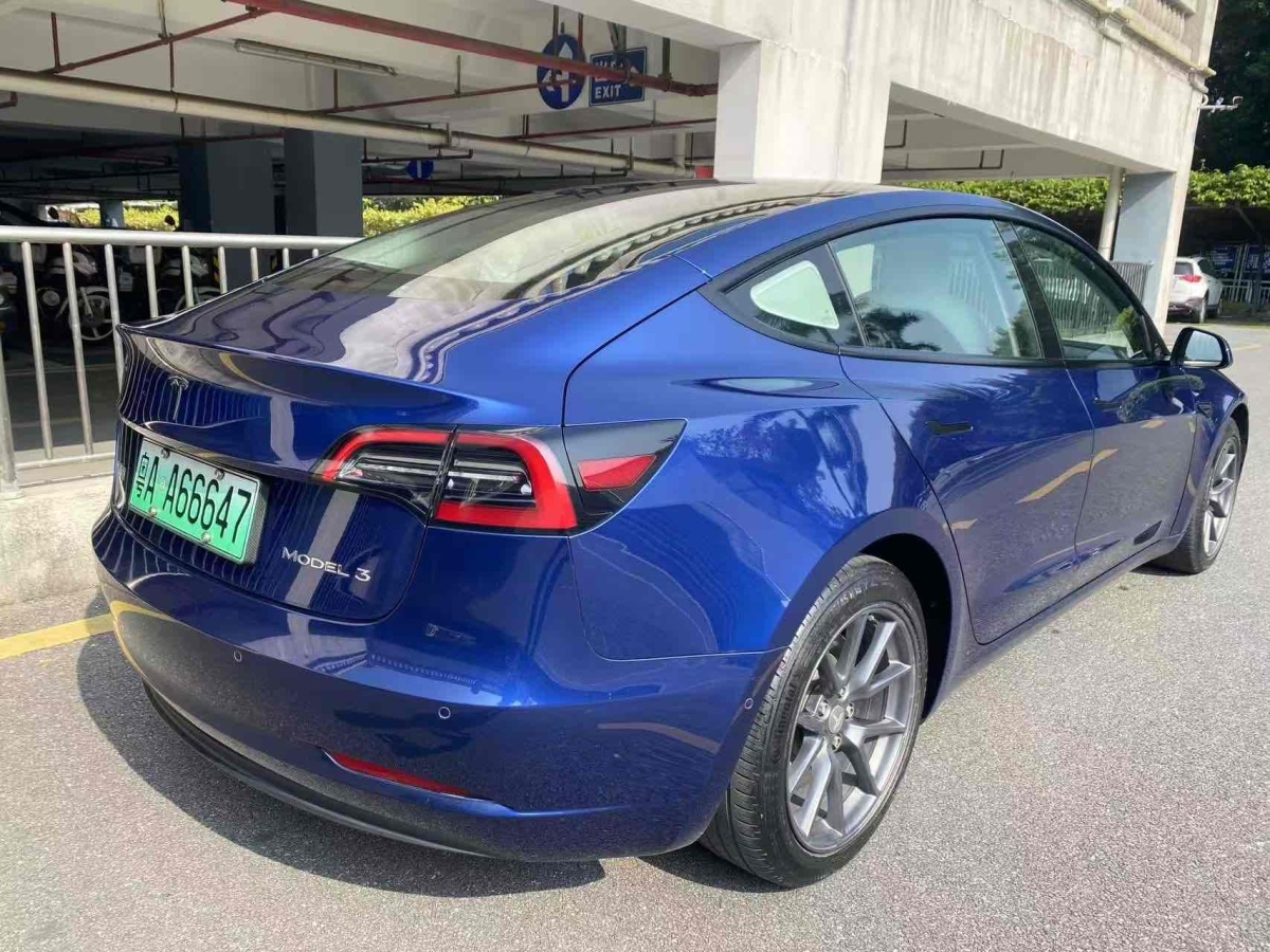 特斯拉 Model 3  2021款 標(biāo)準(zhǔn)續(xù)航后驅(qū)升級版 3D6圖片