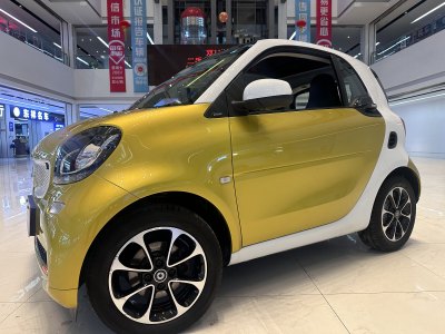 2017年8月 smart fortwo 1.0L 52千瓦硬頂激情版圖片