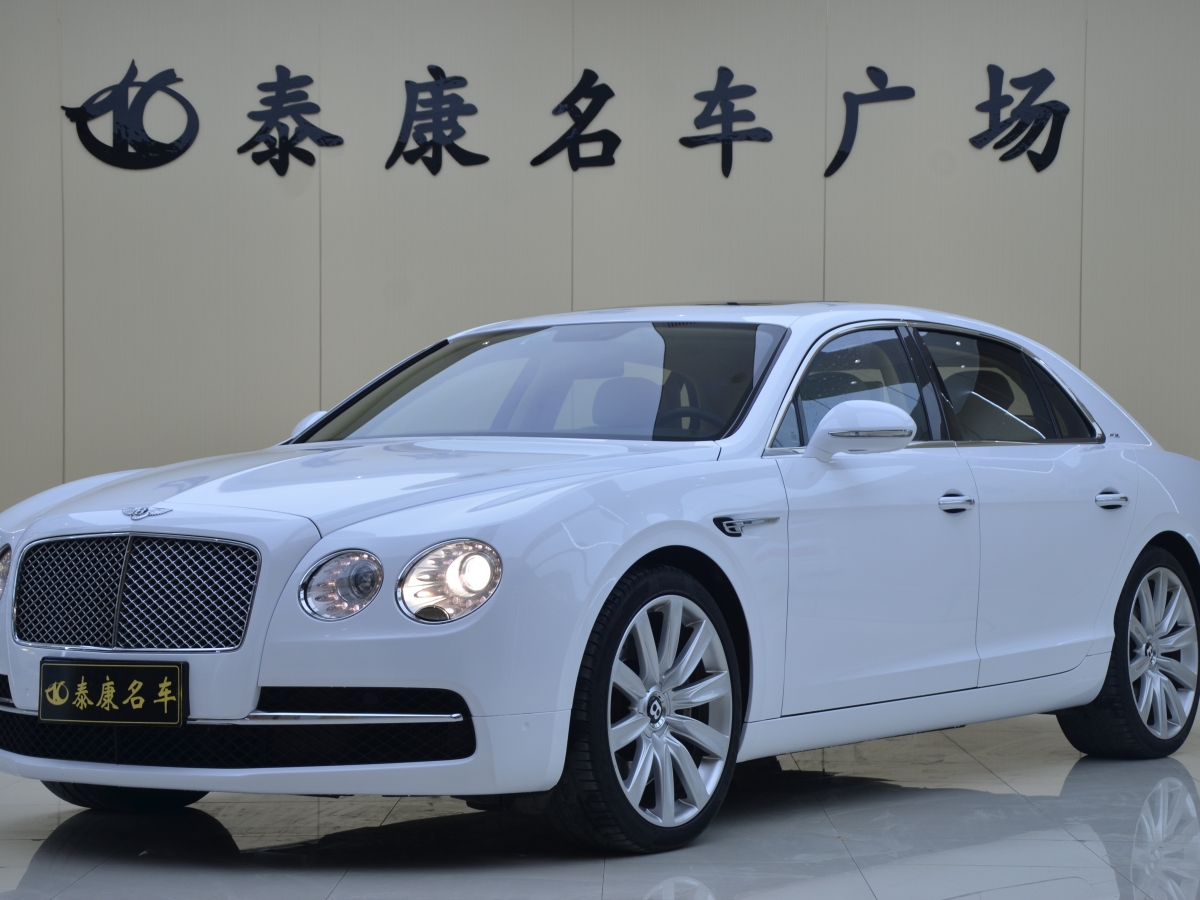 2014年9月宾利 飞驰  2013款 6.0T W12 Mulliner