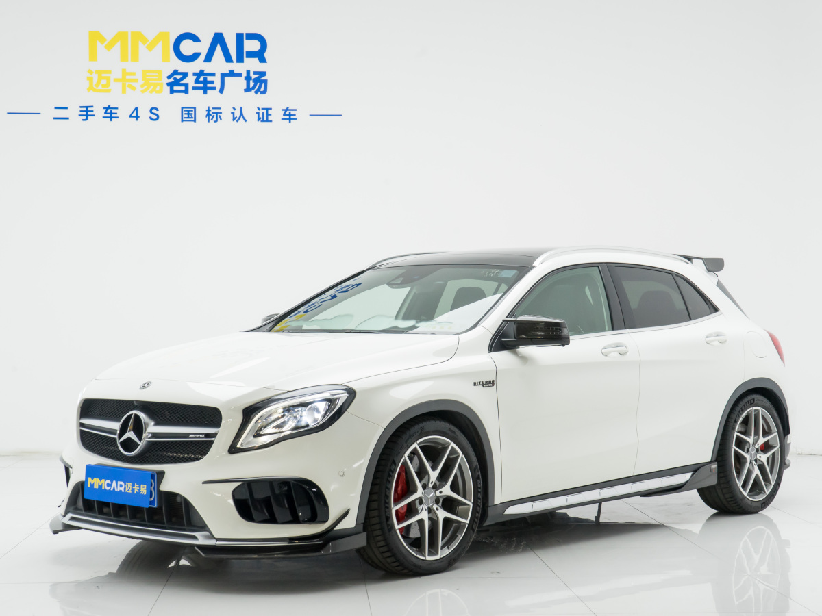 2019年8月奔馳 奔馳GLA AMG  2017款 改款 AMG GLA 45 4MATIC