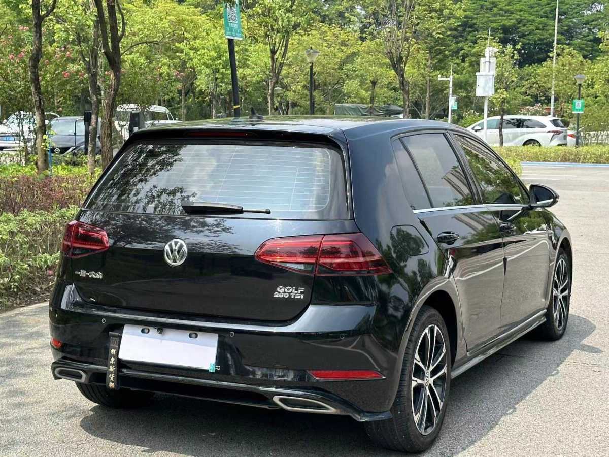 2019年10月大眾 高爾夫  2019款 280TSI DSG R-Line型