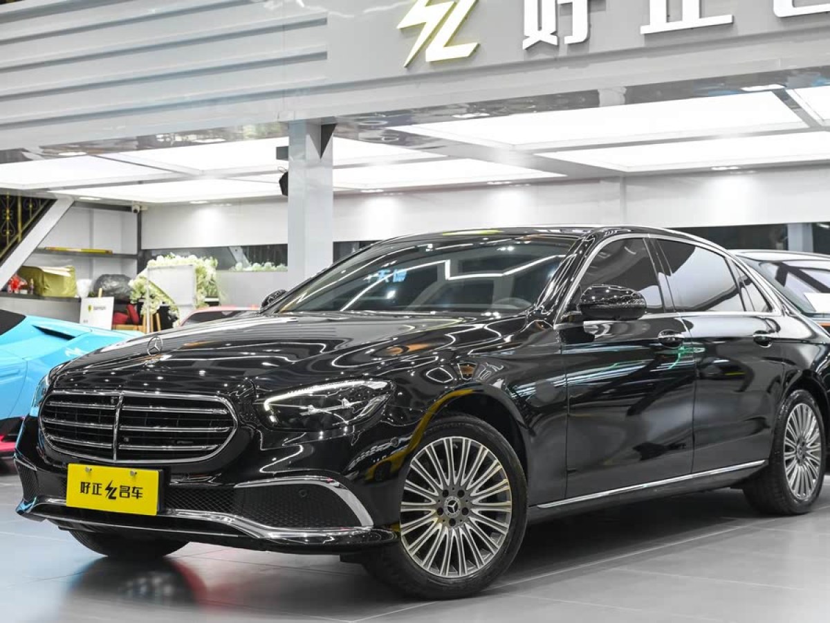 奔馳 奔馳E級(jí)  2022款 改款 E 300 L 豪華型圖片