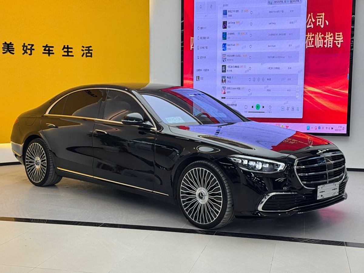 2022年10月奔馳 奔馳S級  2022款 改款 S 450 L 4MATIC