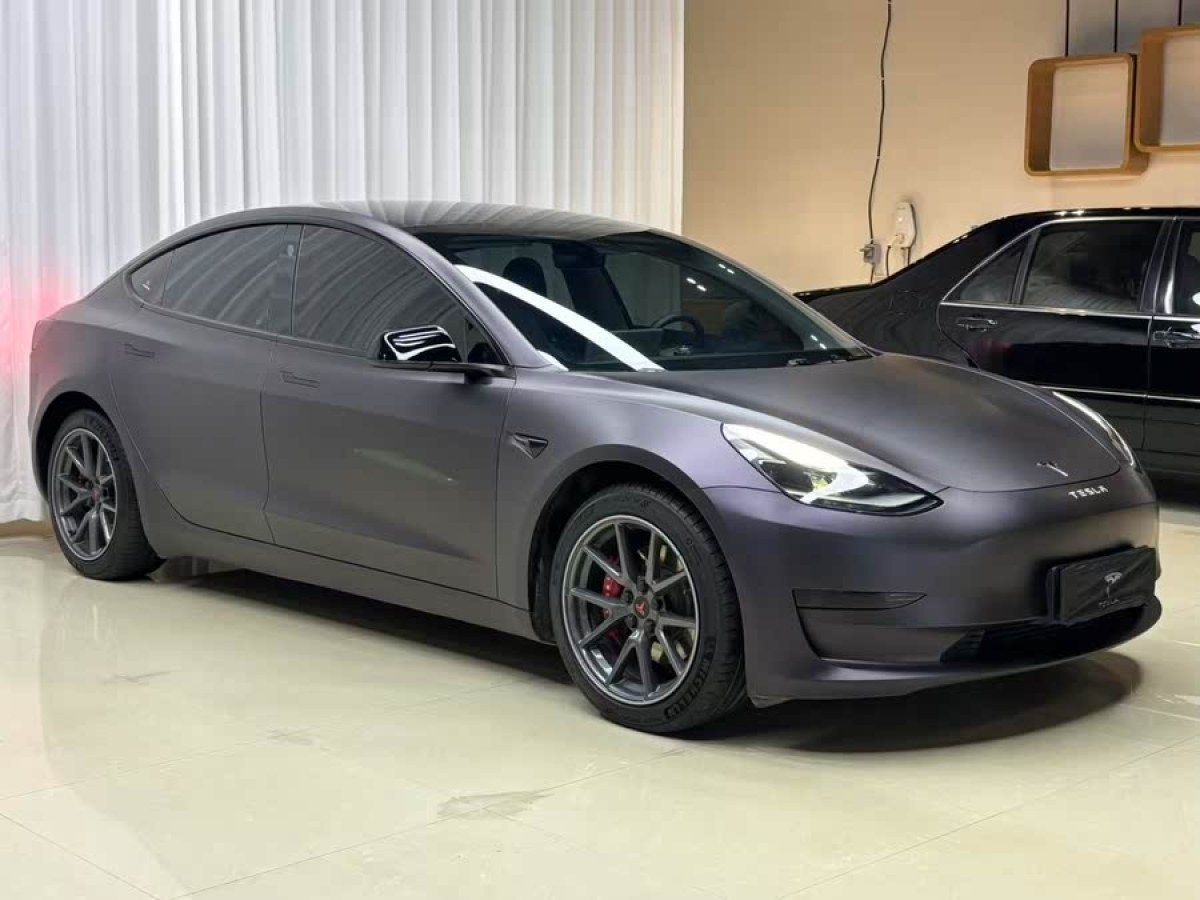 特斯拉 Model 3  2021款 改款 標(biāo)準(zhǔn)續(xù)航后驅(qū)升級版圖片