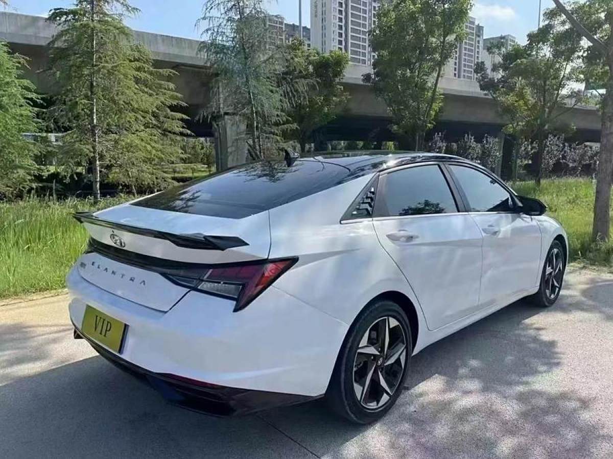 現(xiàn)代 伊蘭特  2023款 1.5L CVT GLX精英版圖片