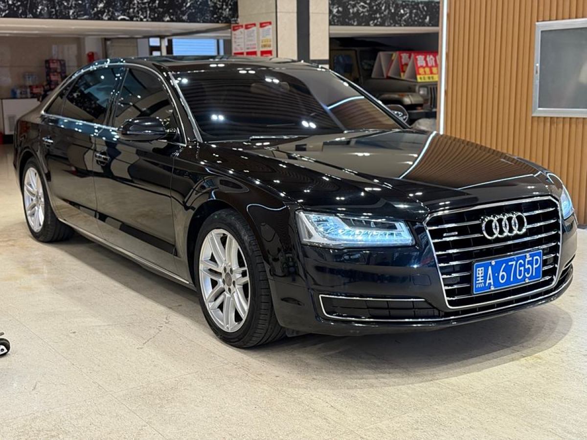 2015年11月奧迪 奧迪A8  2014款 A8L 45 TFSI quattro豪華型