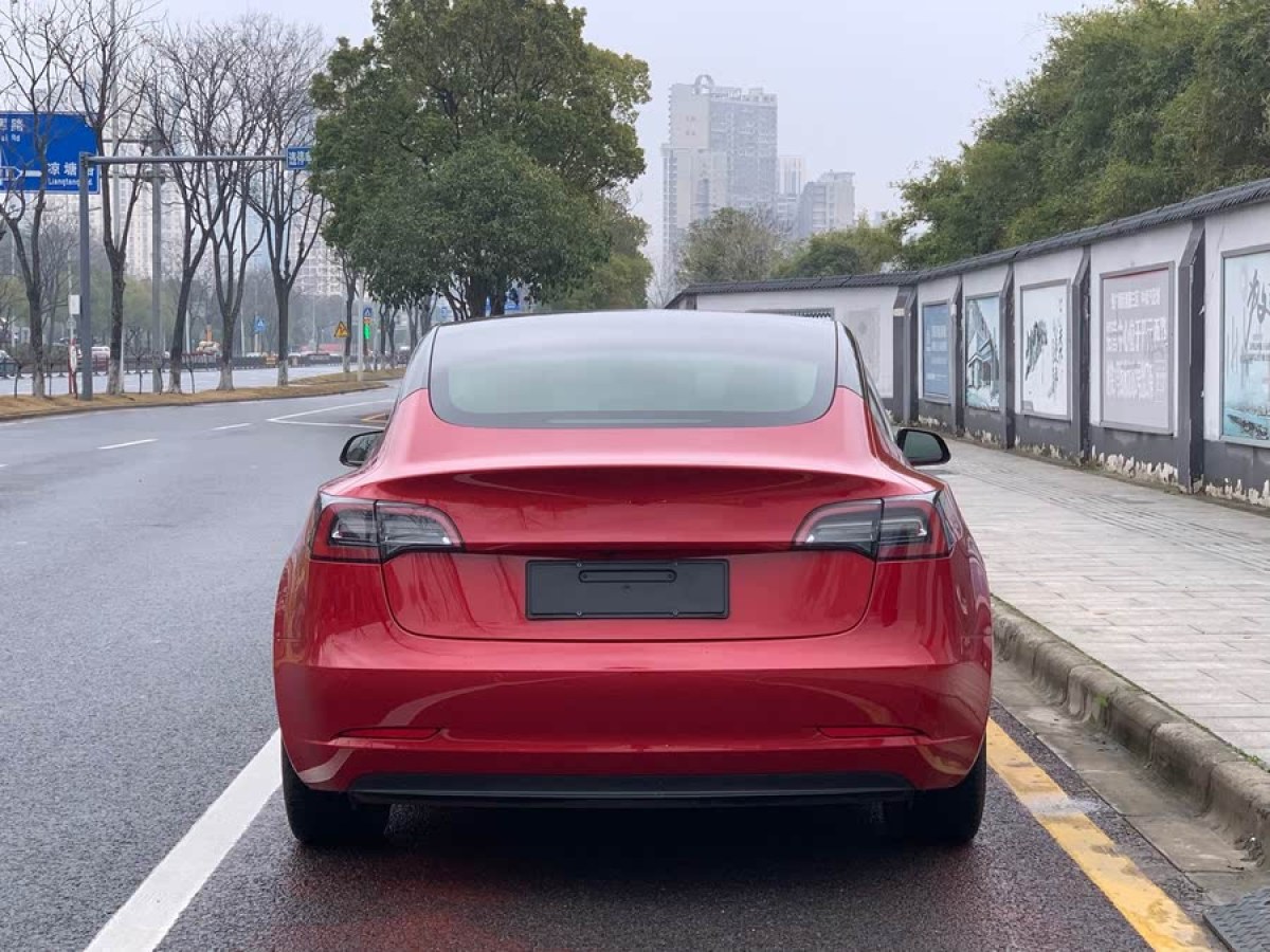 特斯拉 Model 3  2021款 改款 標(biāo)準(zhǔn)續(xù)航后驅(qū)升級版圖片