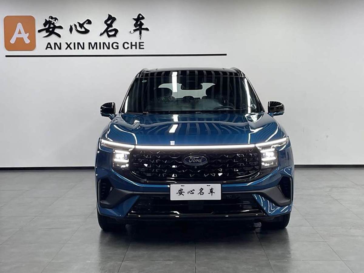 福特 銳界  2023款 銳界L 2.0T EcoBoost E-混動四驅(qū)七座 STLine圖片