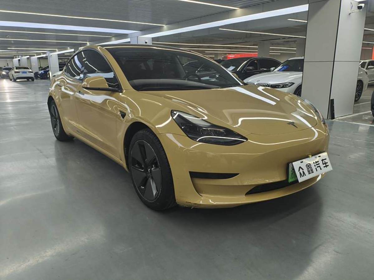 特斯拉 Model 3  2021款 標準續(xù)航后驅升級版 3D6圖片