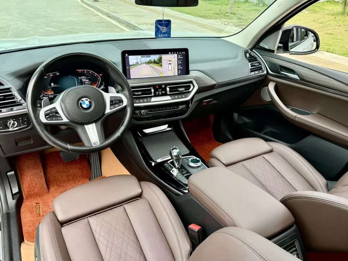 寶馬 寶馬X3  2022款 改款 xDrive30i 領(lǐng)先型 M曜夜套裝圖片