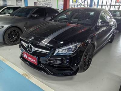 2019年2月 奔馳 奔馳CLA級AMG AMG CLA 45 4MATIC 暗夜雷霆限量版圖片