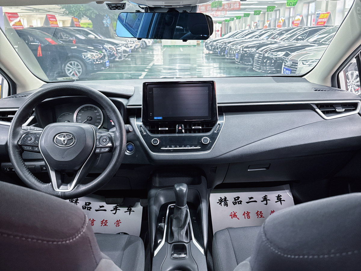 豐田 卡羅拉  2021款 雙擎 1.8L E-CVT精英版圖片