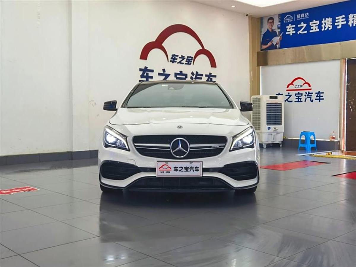 奔馳 奔馳CLA級(jí)AMG  2017款 改款 AMG CLA 45 4MATIC圖片