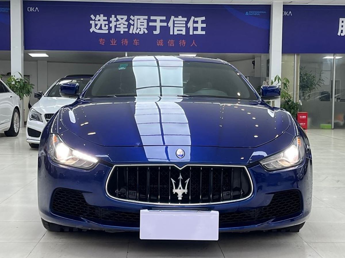 瑪莎拉蒂 Ghibli  2014款 3.0T 標(biāo)準(zhǔn)版圖片