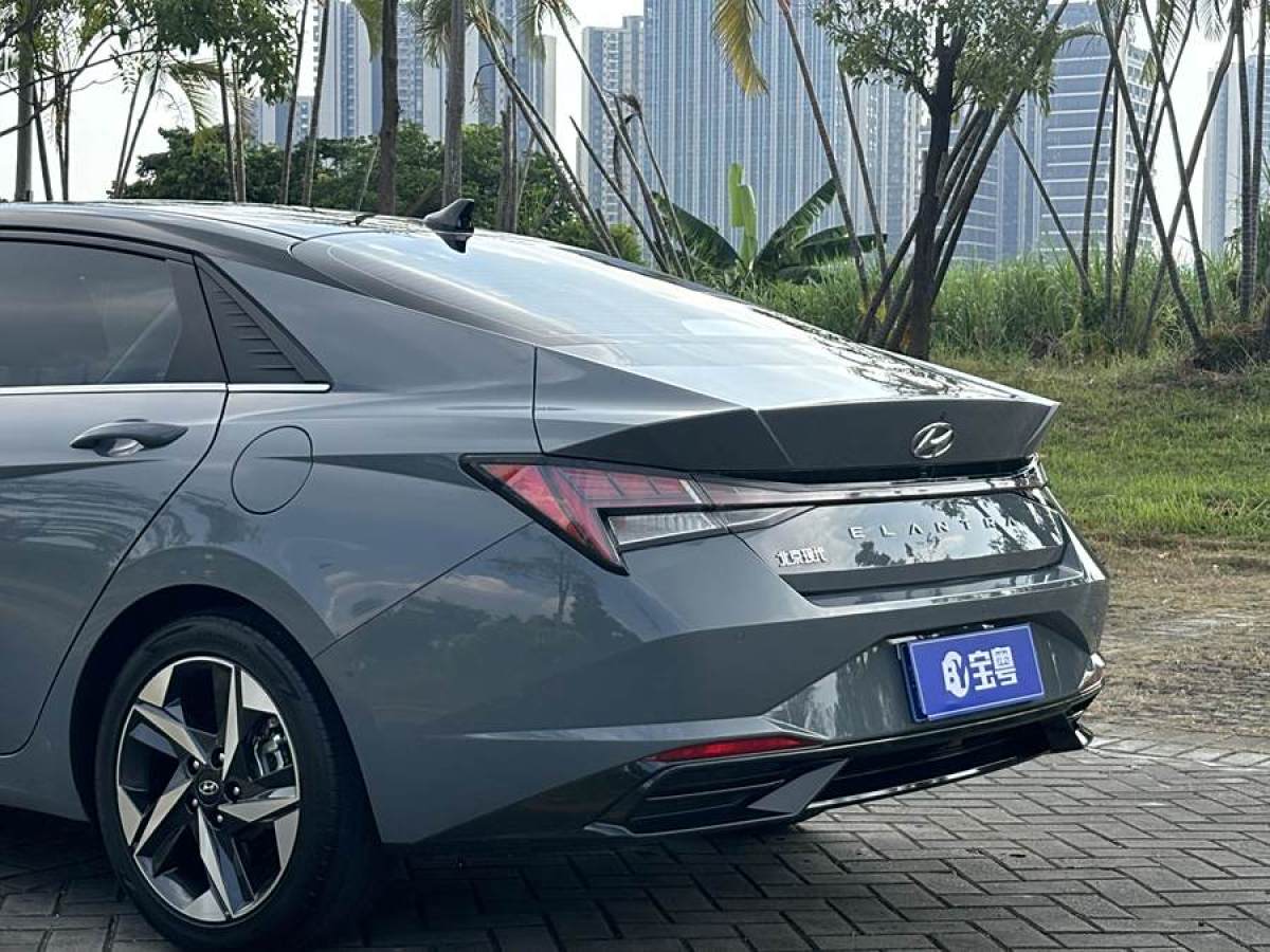 2021年7月現(xiàn)代 伊蘭特  2021款 1.5L TOP旗艦版