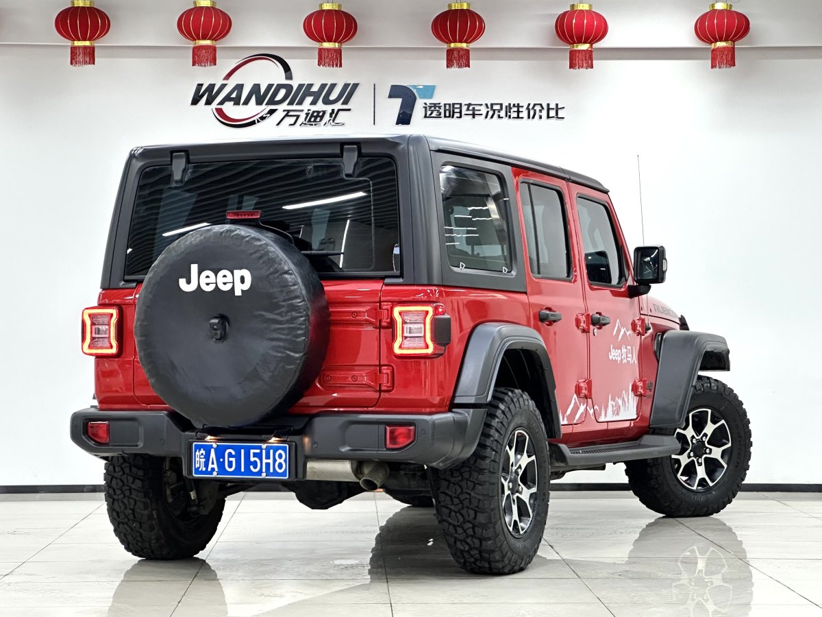 2022年8月Jeep 牧馬人  2021款 2.0T Rubicon 四門版