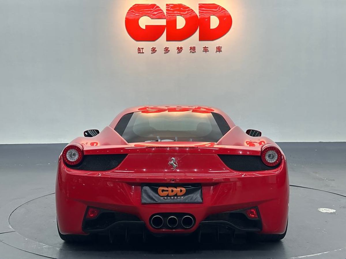 2012年8月法拉利 458  2011款 4.5L Italia